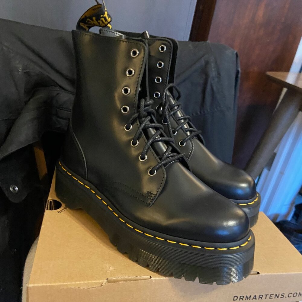 Dr Martens - Jadon Boot - Black - Brand New